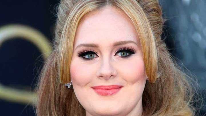 Adele daydreams while writing music, expressing strong abstract thinking and creative drift.