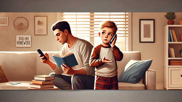 Children don’t follow advice—they follow behavior. If you want a child who reads